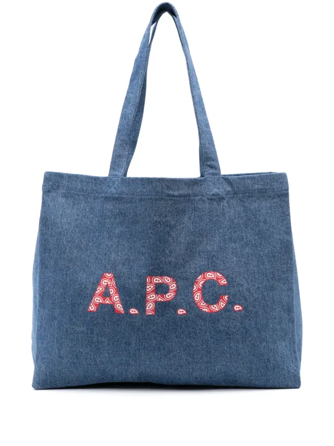 A.P.C. A.P.C. Diane デニム トートバッグ - ブルーの商品画像
