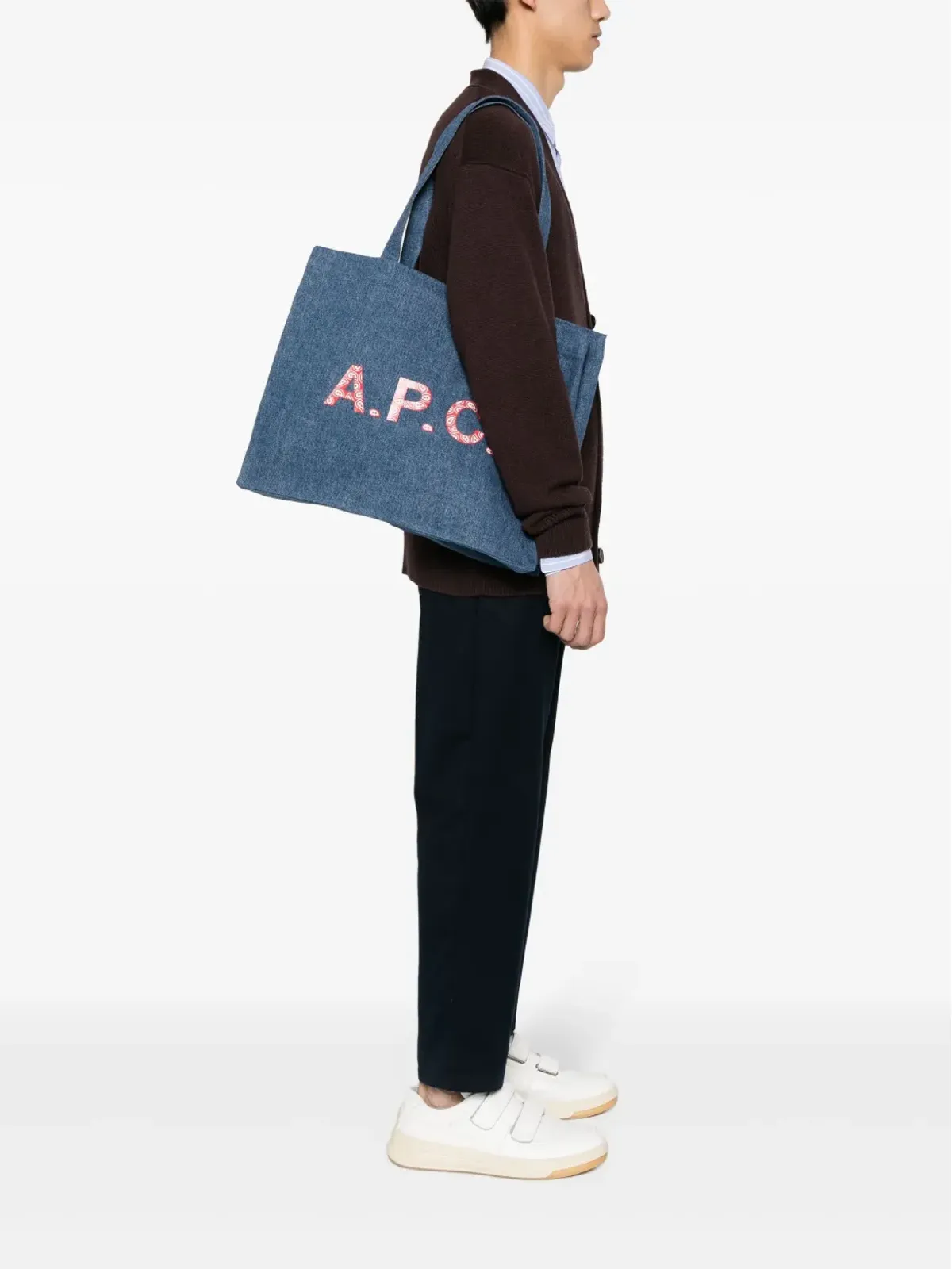 A.P.C. Diane デニム トートバッグ - ブルー - 画像2