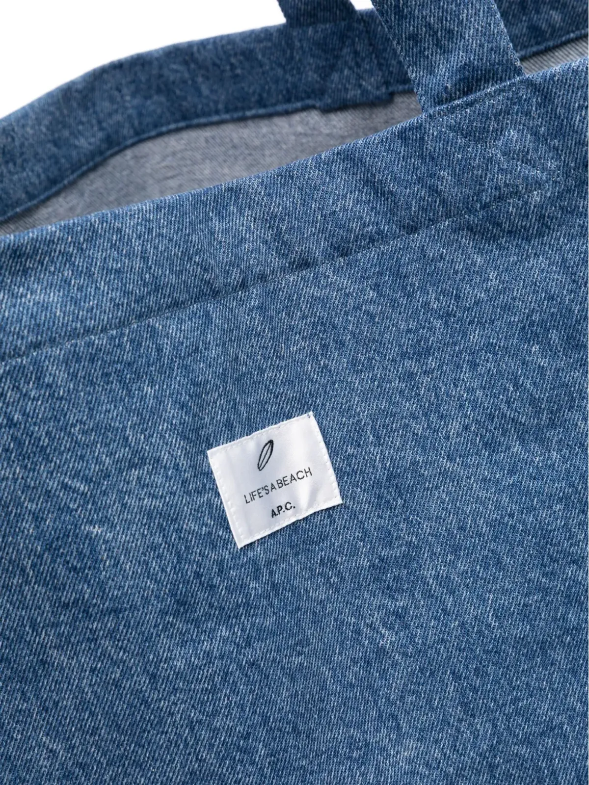A.P.C. Diane デニム トートバッグ - ブルー - 画像4