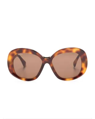 Max Mara Eyewear Edna オーバーサイズフレーム サングラス - サムネイル1