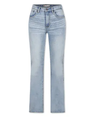 Levi's Kids ロゴアップリケストレートジーンズ - サムネイル1