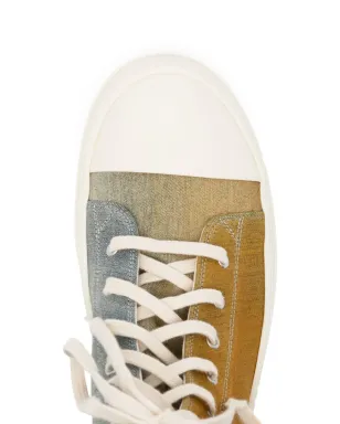 Rick Owens DRKSHDW グラデーションデニムスニーカー - サムネイル4