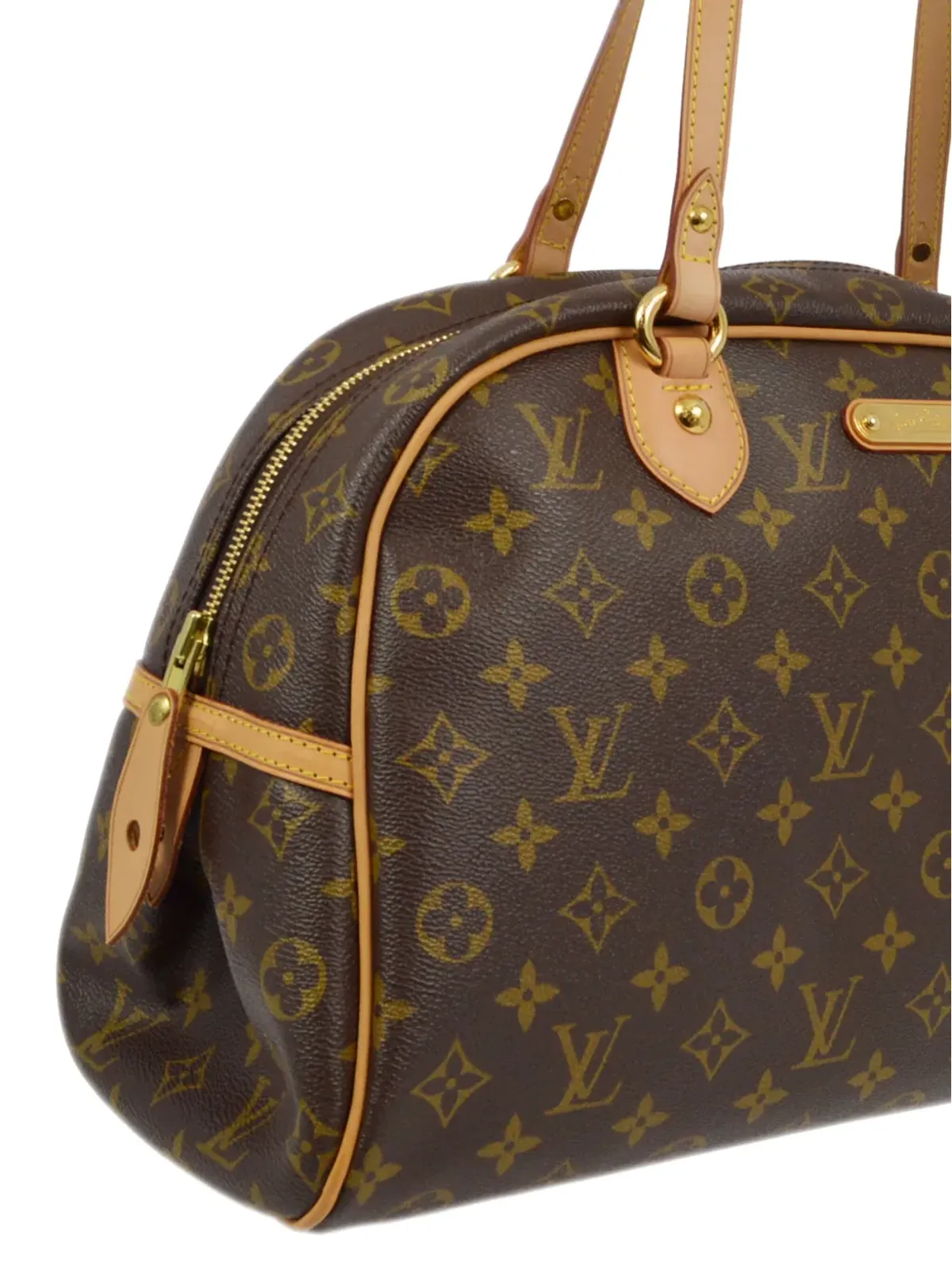 Louis Vuitton ビンテージ Montorgueil GM ショルダーバッグ 2011 ブラウン - 画像3