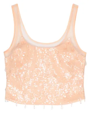 Simkhai Callaway クロップドタンクトップ - Neutrals - サムネイル1