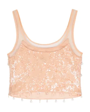 Simkhai Callaway クロップドタンクトップ - Neutrals - サムネイル2