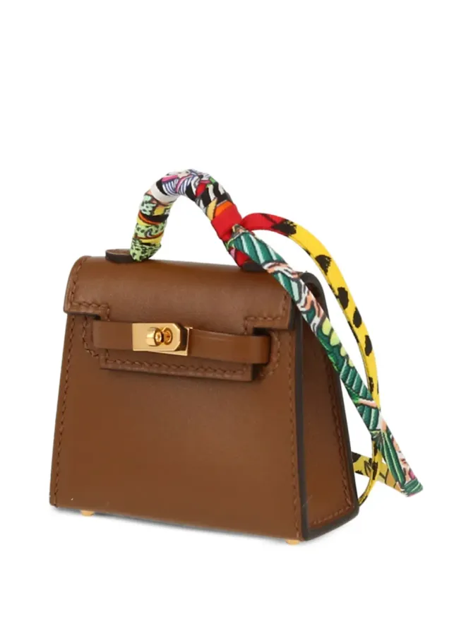 Hermès Pre-Owned ビンテージ Hermès ケリー・ツイリー ツーウェイ ハンドバッグ ブラウンの商品画像