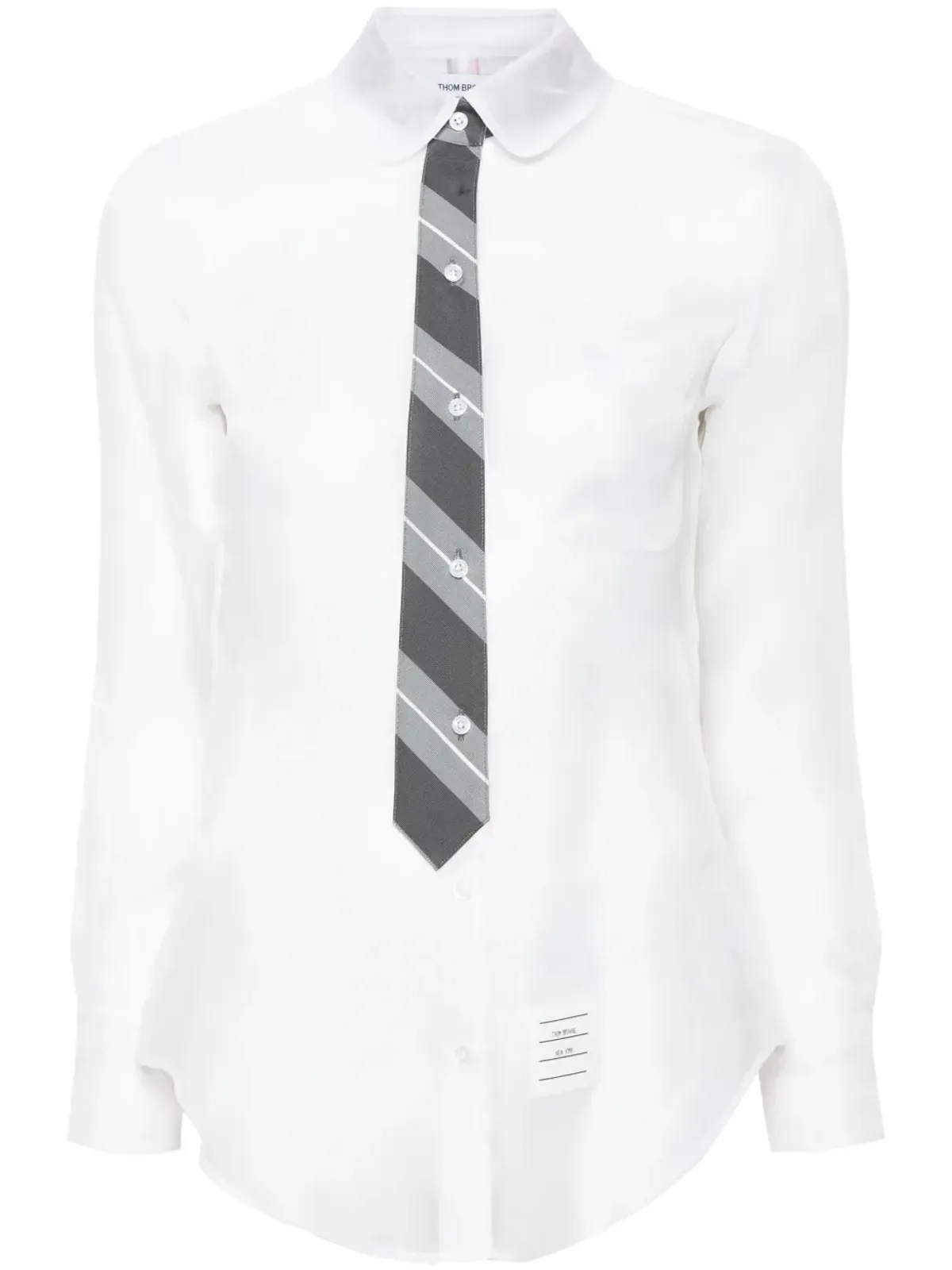 Thom Browne オーガンザ シルク シャツ - 画像1