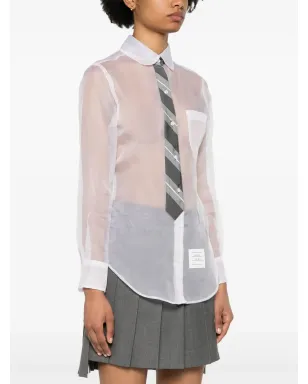 Thom Browne オーガンザ シルク シャツ - サムネイル3