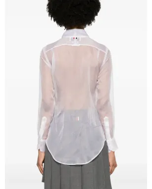 Thom Browne オーガンザ シルク シャツ - サムネイル4