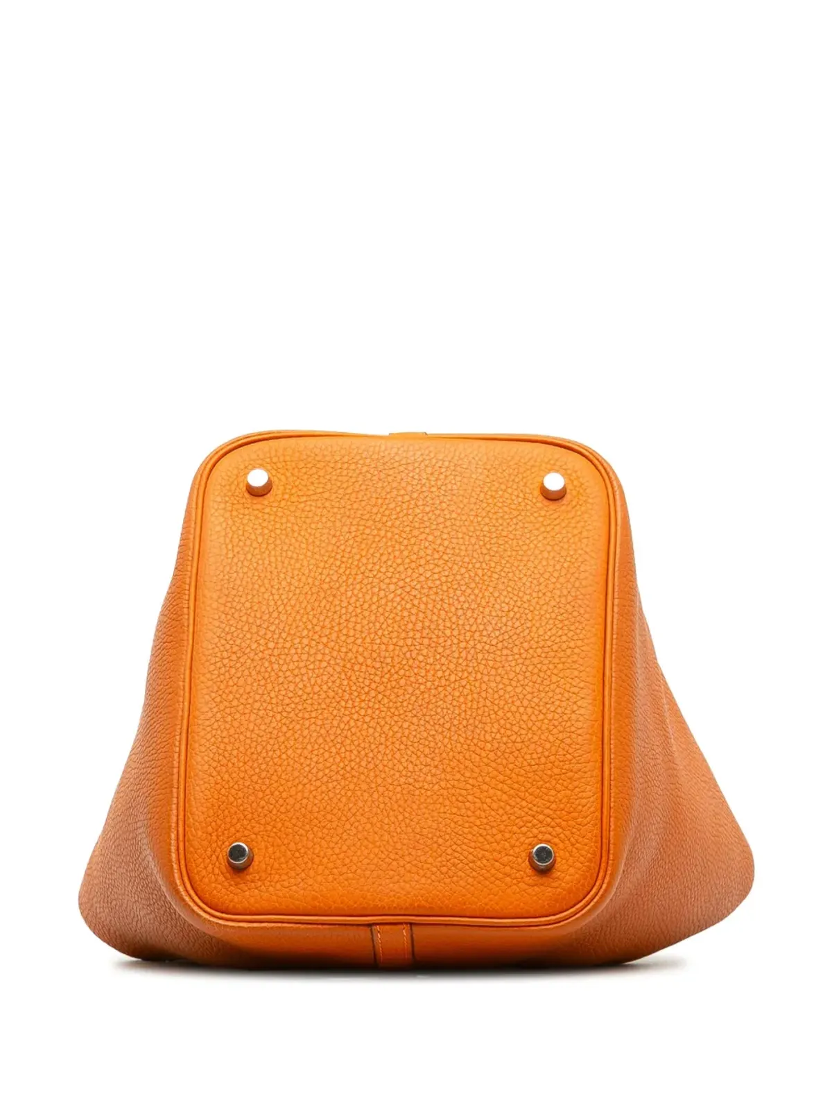 ビンテージ Hermès ピコタン22 トートバッグ - オレンジ - 画像4