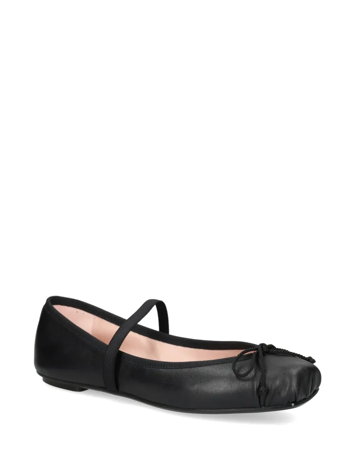 Pretty Ballerinas Kristen レザー バレエシューズ - ブラック - 画像2