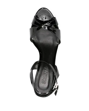 Schutz ヒルダ レザーサンダル - サムネイル4