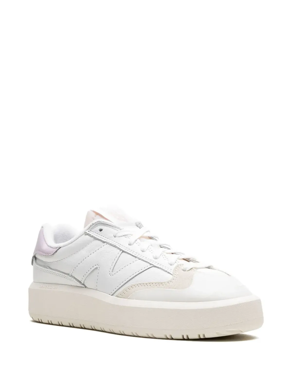 New Balance CT302 レザー スニーカー - ホワイト - 画像2