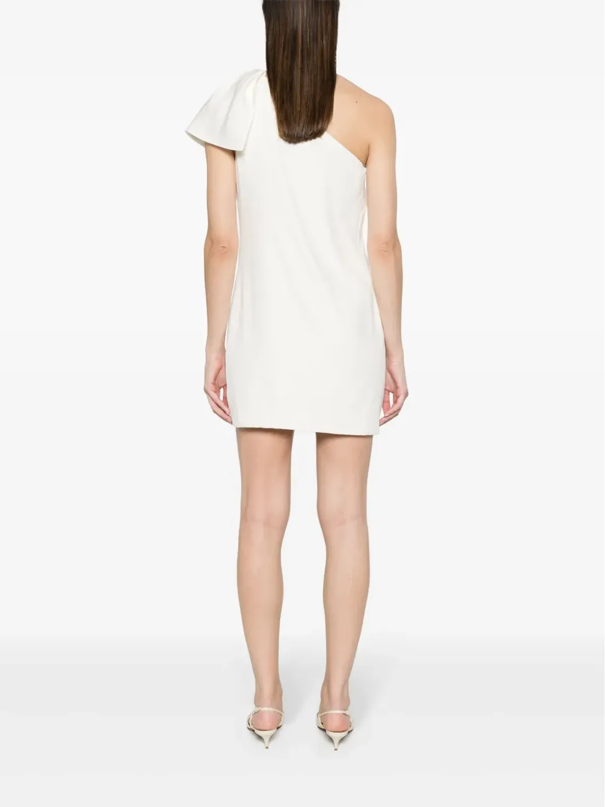 Roland Mouret アシンメトリーネック・ミニドレス - 画像4