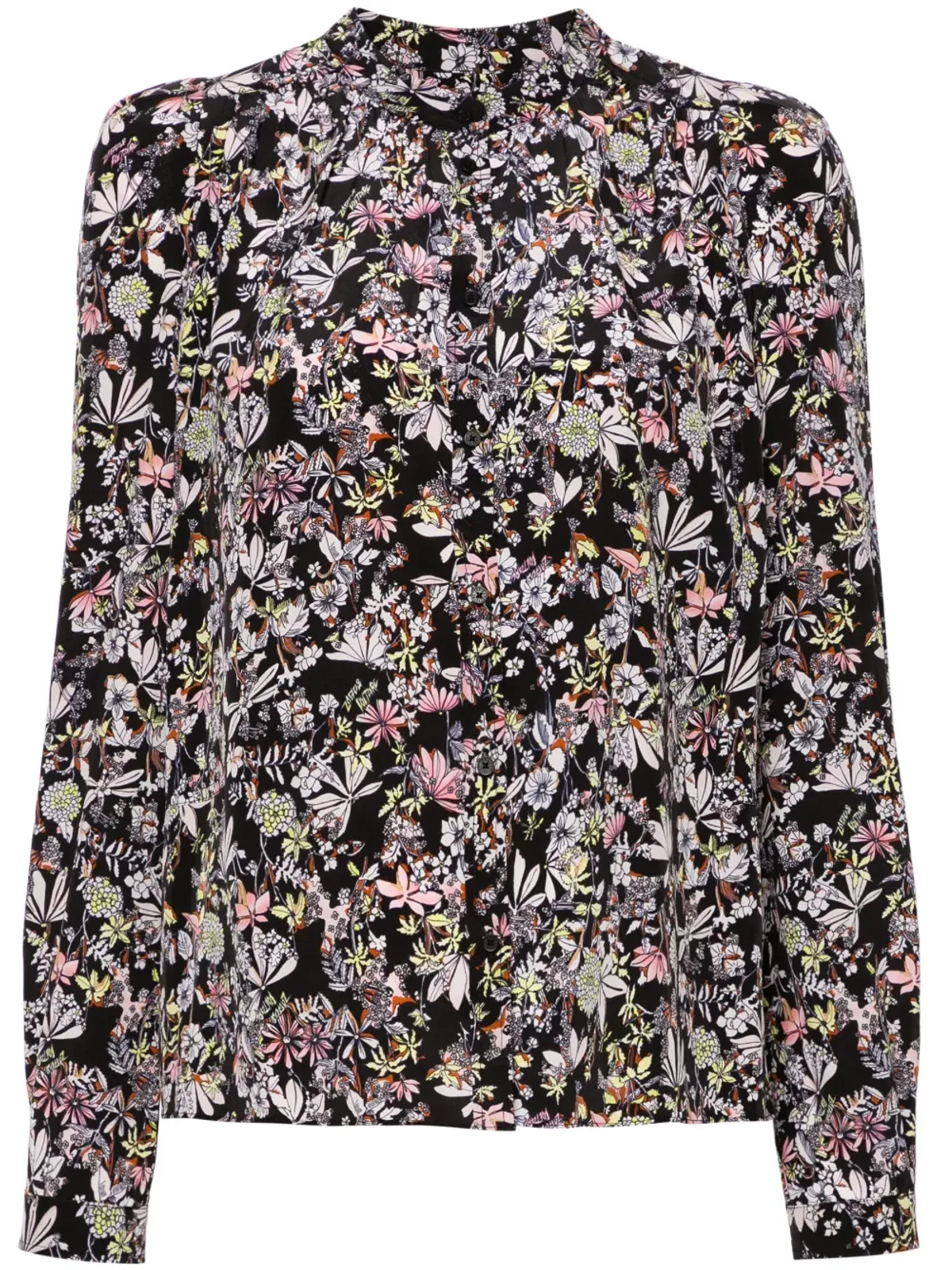 Zadig&Voltaire Tchin Kaya 花柄プリント ブラウス - 画像1