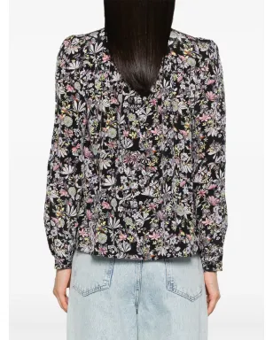 Zadig&Voltaire Tchin Kaya 花柄プリント ブラウス - サムネイル4
