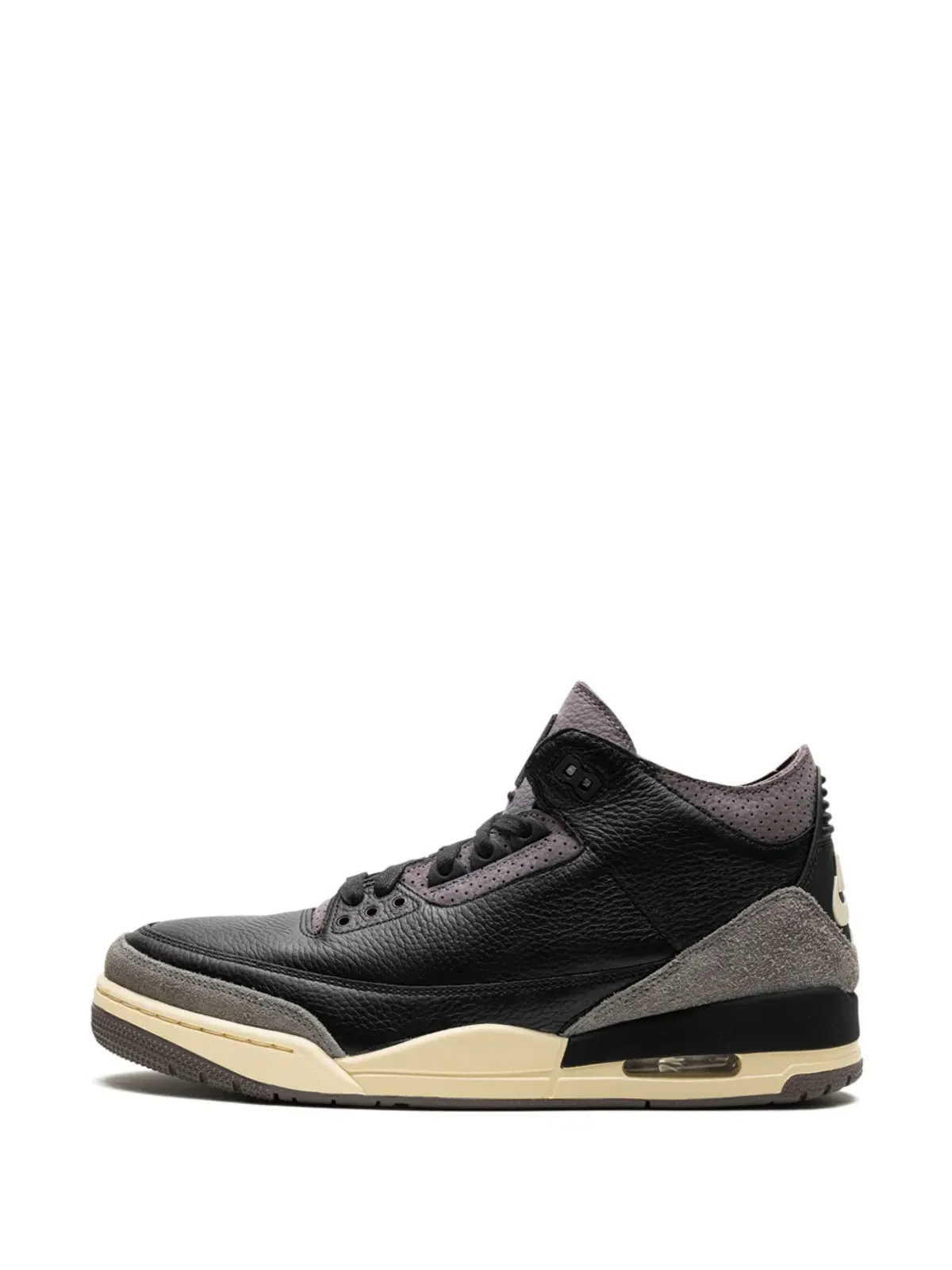 Jordan x A Ma Maniere Air Jordan 3 ブラック スニーカー - 画像5