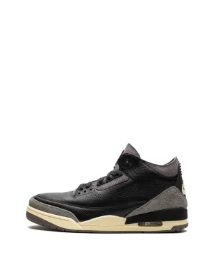 Jordan x A Ma Maniere Air Jordan 3 ブラック スニーカー - サムネイル5