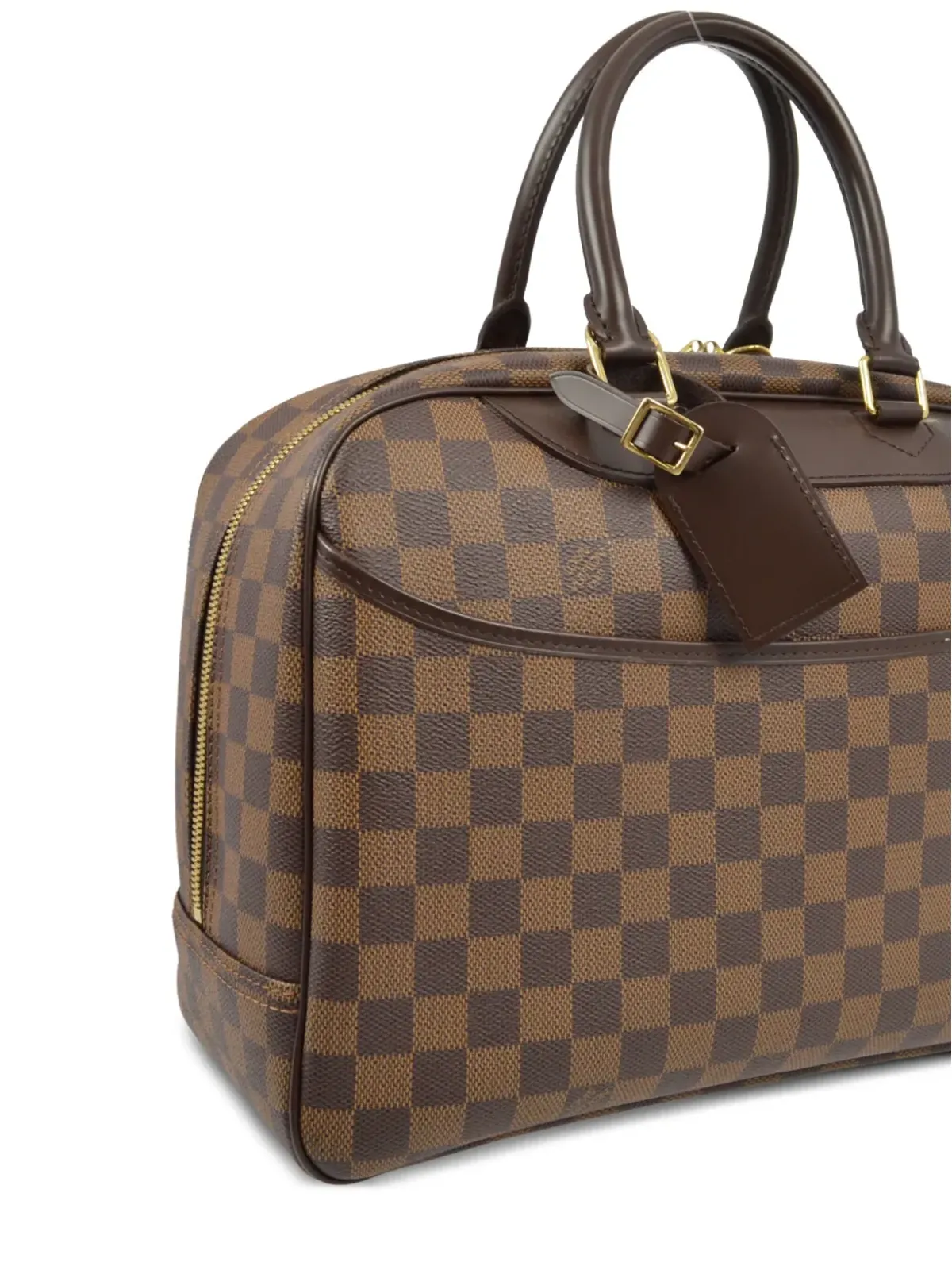Louis Vuitton ビンテージ Deauville ハンドバッグ ブラウン - 画像3