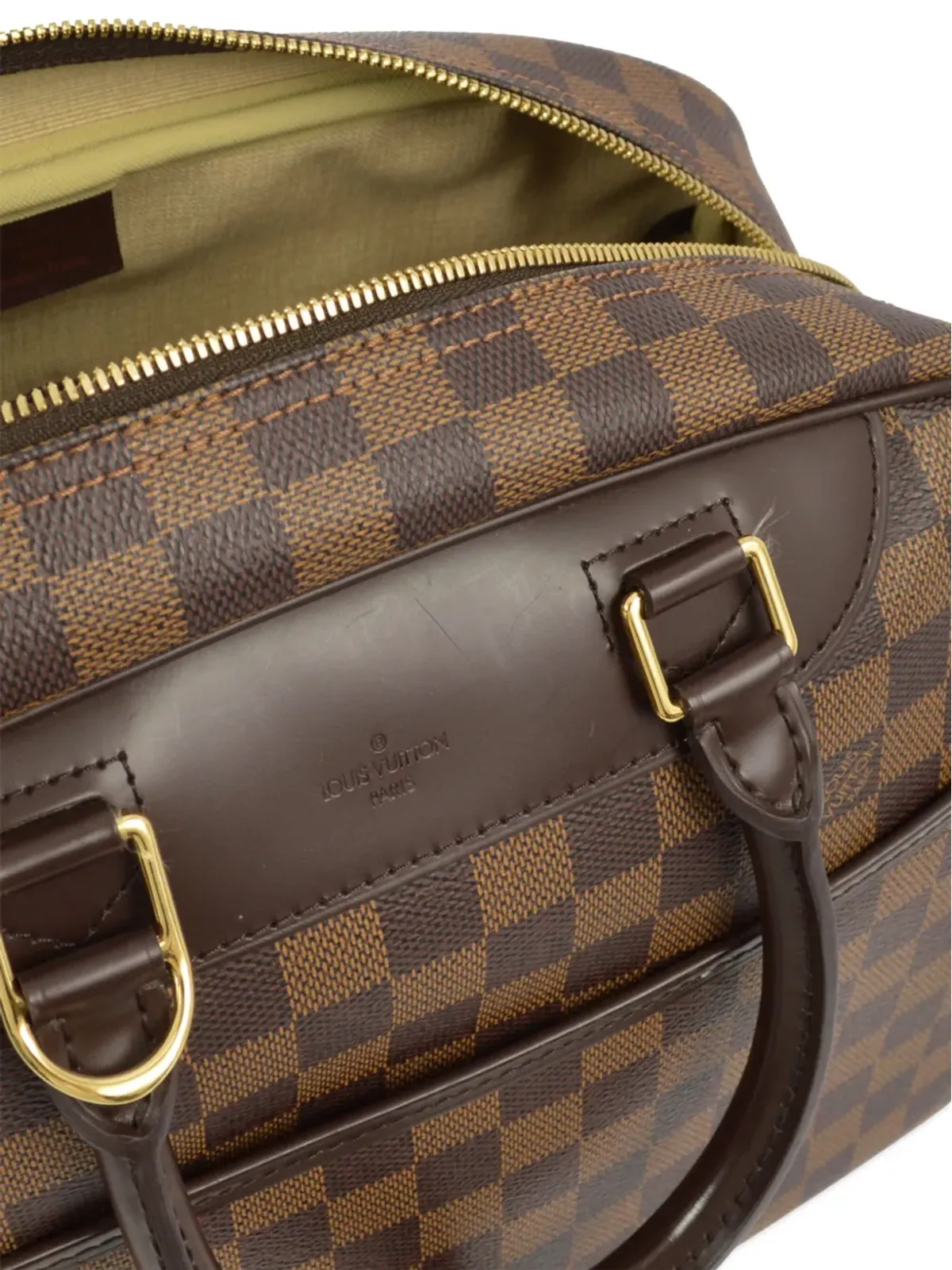 Louis Vuitton ビンテージ Deauville ハンドバッグ ブラウン - 画像4