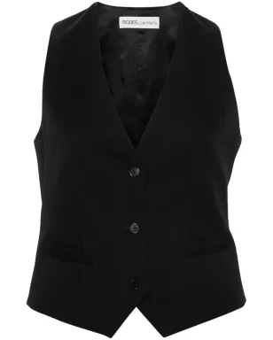 MODES GARMENTS ウールギャバジン ジレ - サムネイル1