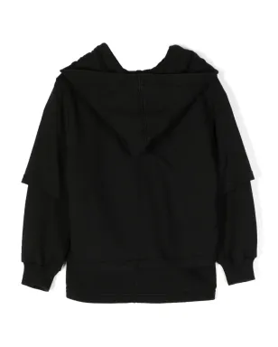 Rick Owens Kids ハスラー コットン フーディ - サムネイル2