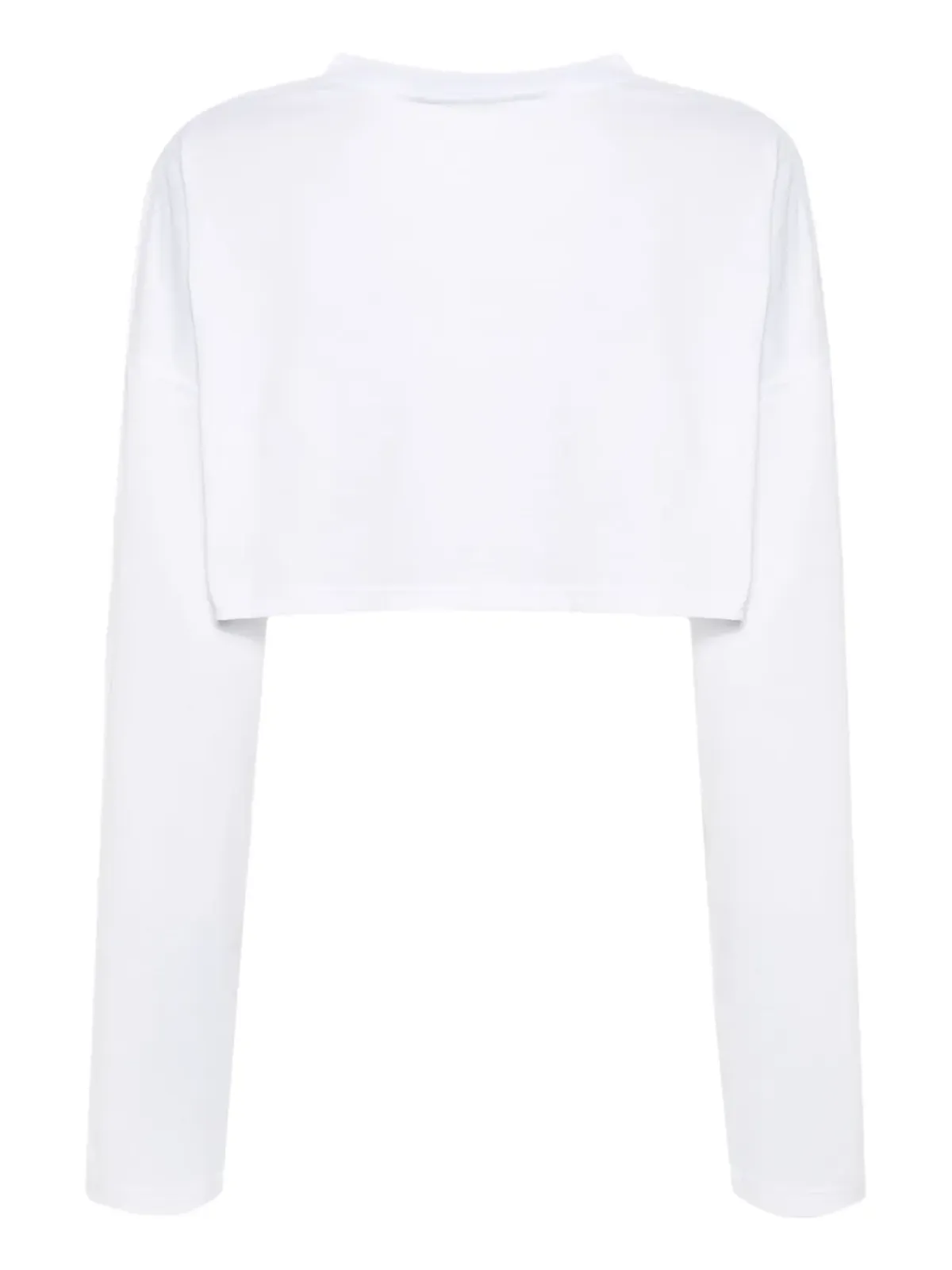 Y/Project ロゴアップリケ付きクロップドTシャツ - White - 画像2