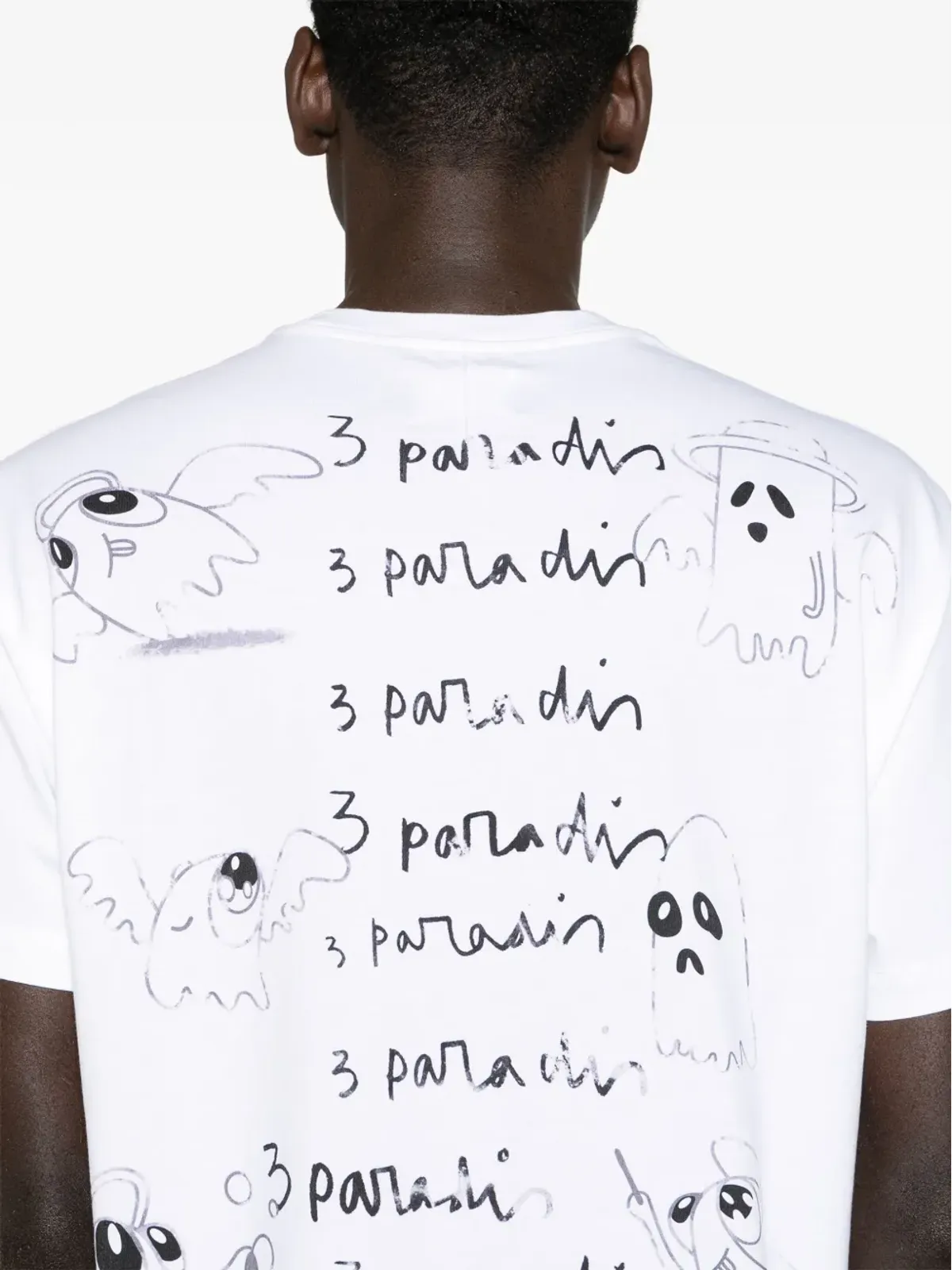 3PARADIS x Edgar Plans コットンTシャツ - 画像5