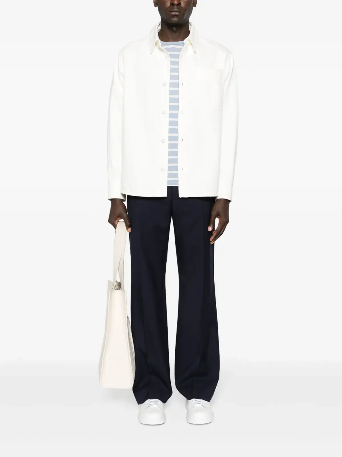 A.P.C. Basile コットンシャツ - ホワイト - 画像2