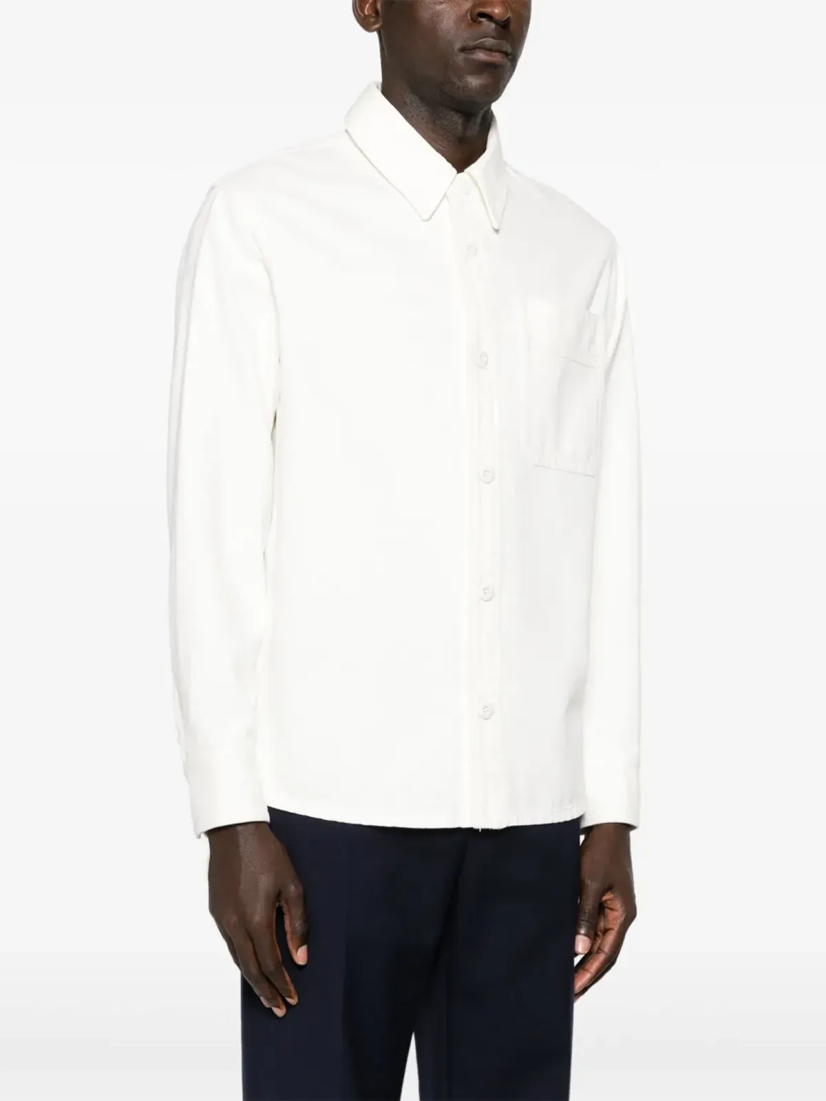 A.P.C. Basile コットンシャツ - ホワイト - 画像3