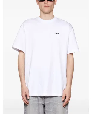032c Nothing New オーガニックコットンTシャツ ホワイト - サムネイル3