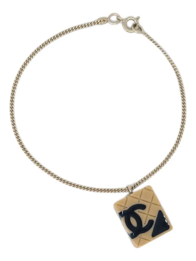 CHANEL Pre-Owned CHANEL Pre-Owned 1995 Cambon Ligne ブレスレット - ゴールドの商品画像