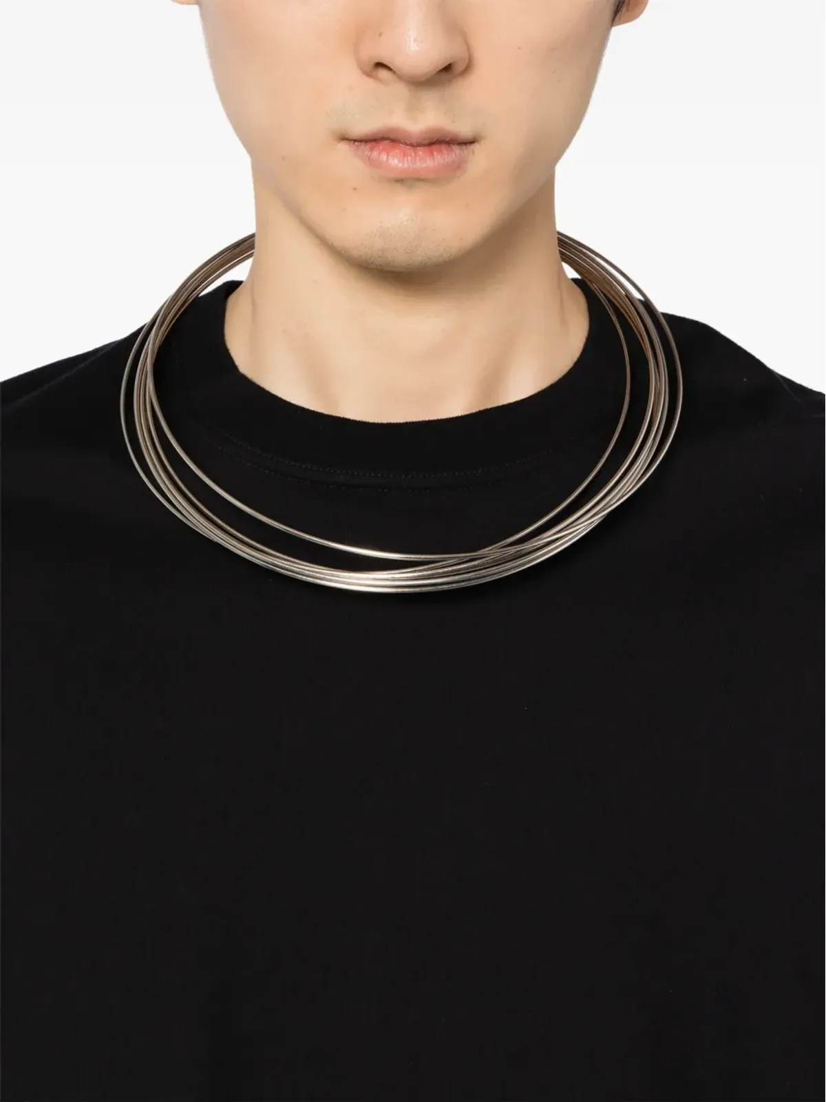 Takahiromiyashita The Soloist Angel Hair necklace - Brown - 画像2