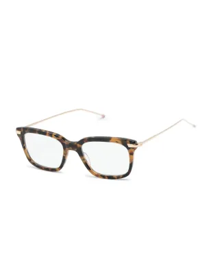 Thom Browne Eyewear べっ甲柄スクエアフレーム眼鏡 - サムネイル2