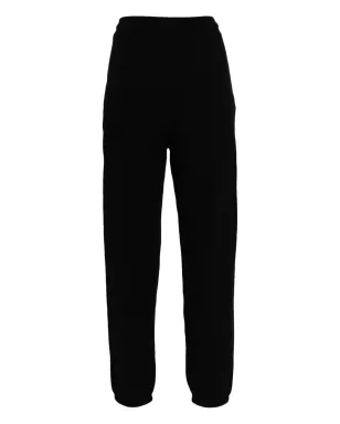 Elisabetta Franchi ブークレ風コットン トラックパンツ - ブラック - サムネイル2