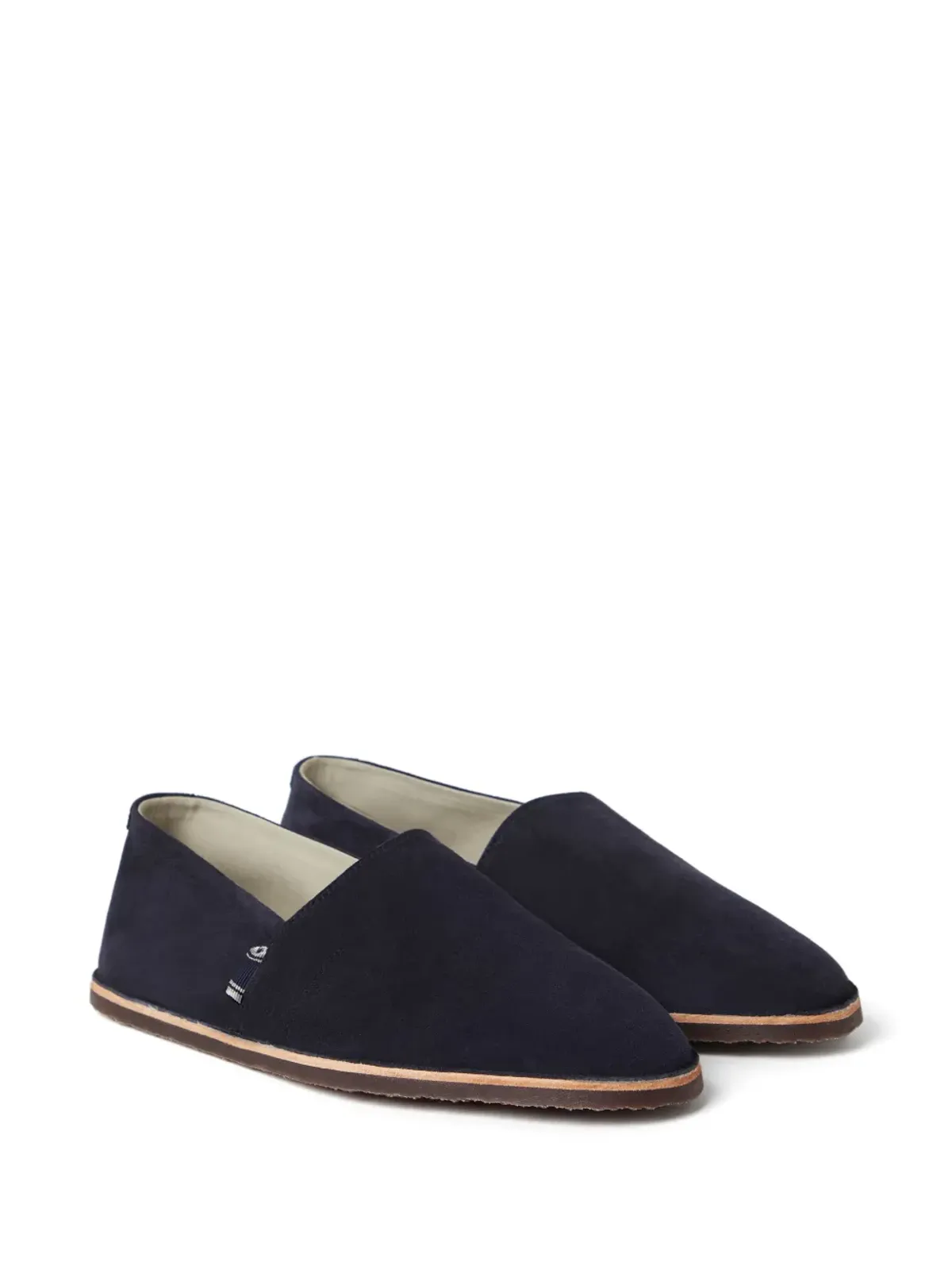Brunello Cucinelli フラットスエードエスパドリーレ - 画像2