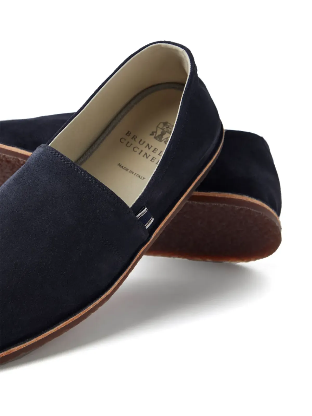 Brunello Cucinelli フラットスエードエスパドリーレ - 画像4