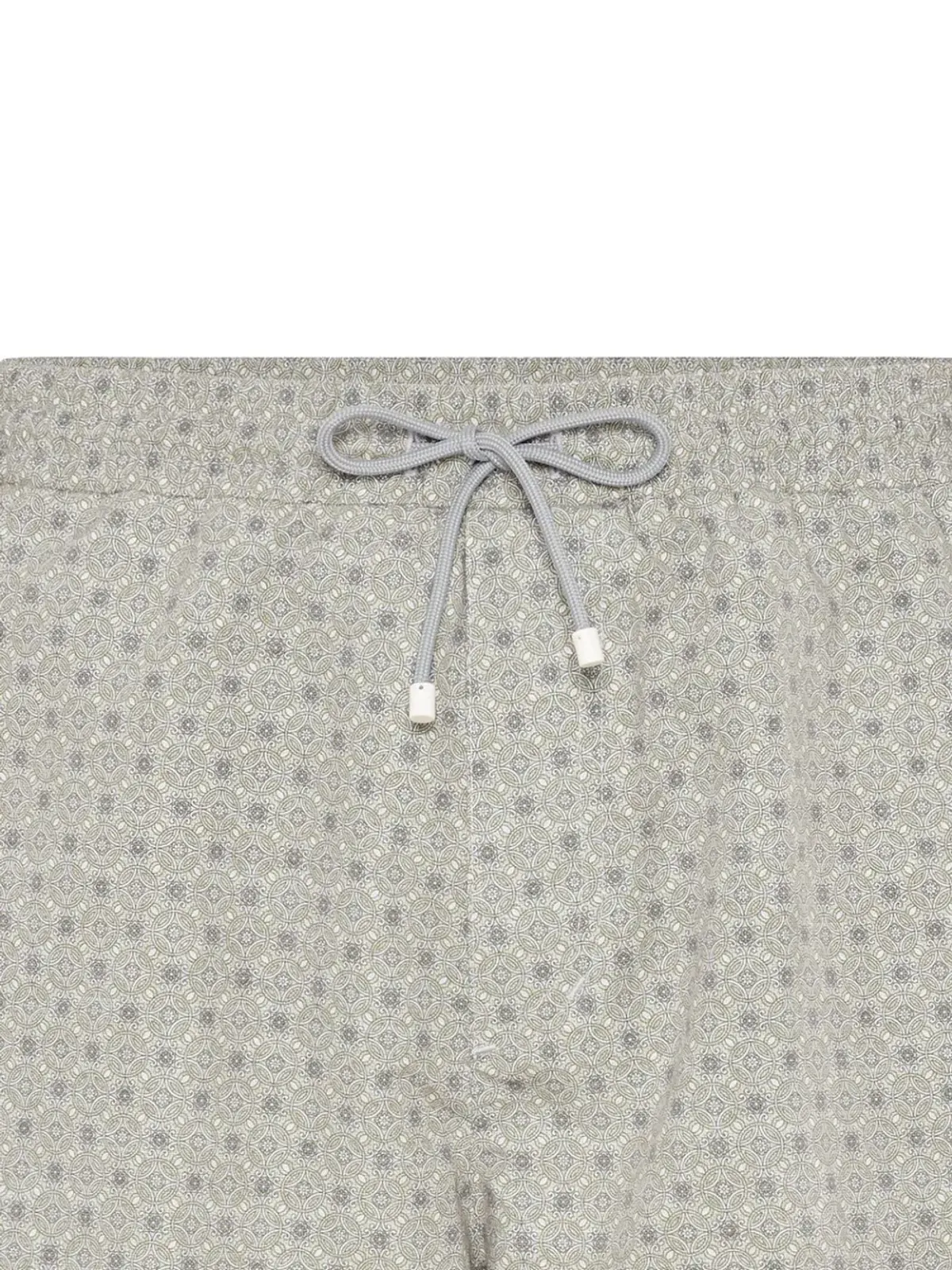 Brunello Cucinelli ジオメトリックプリントスイムショーツ - グリーン - 画像5