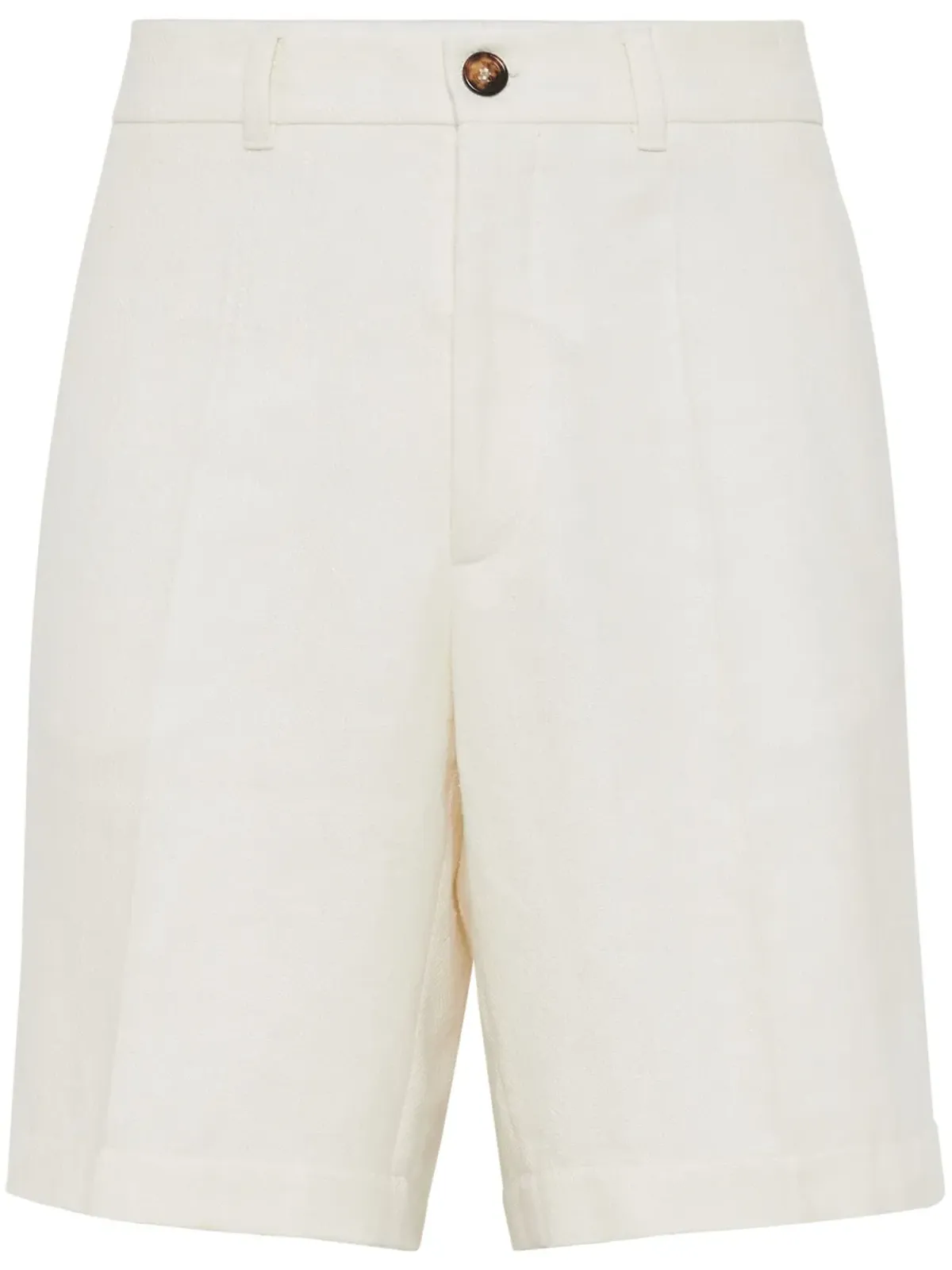 Brunello Cucinelli ミッドライズ Bermudaショーツ - ホワイト - 画像1