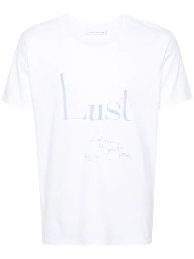 Ludovic de Saint Sernin Ludovic de Saint Sernin ロゴプリントTシャツの商品画像