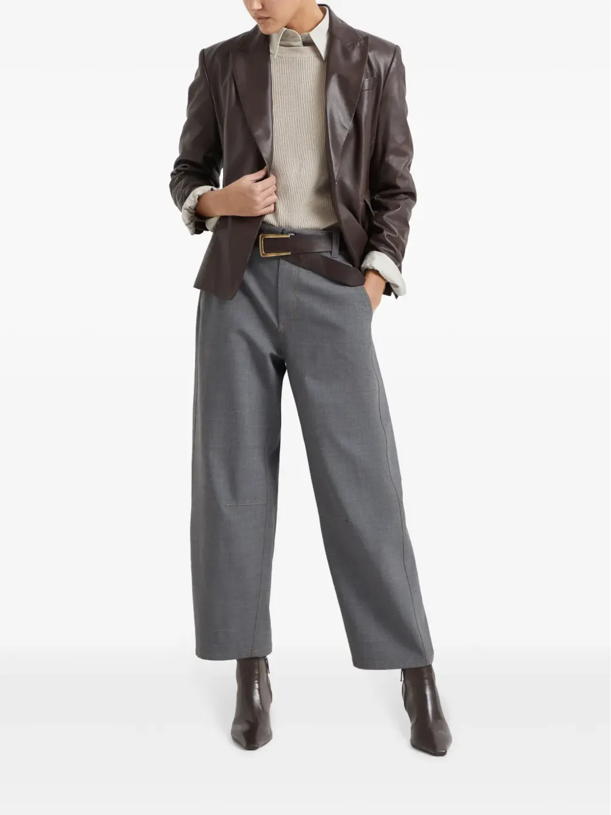 Brunello Cucinelli モニリ装飾シャツ - 画像2