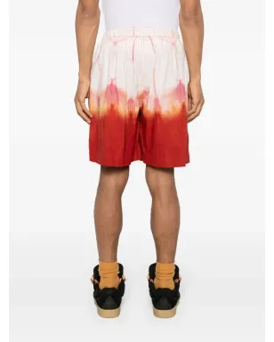 STORY mfg. Bridge Grapefruit Clamp-dye shorts - Red - サムネイル5