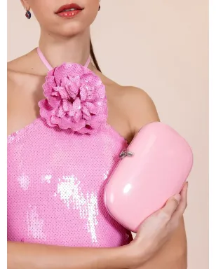 Rodarte 花のアップリケ付きスパンコールガウン - サムネイル5