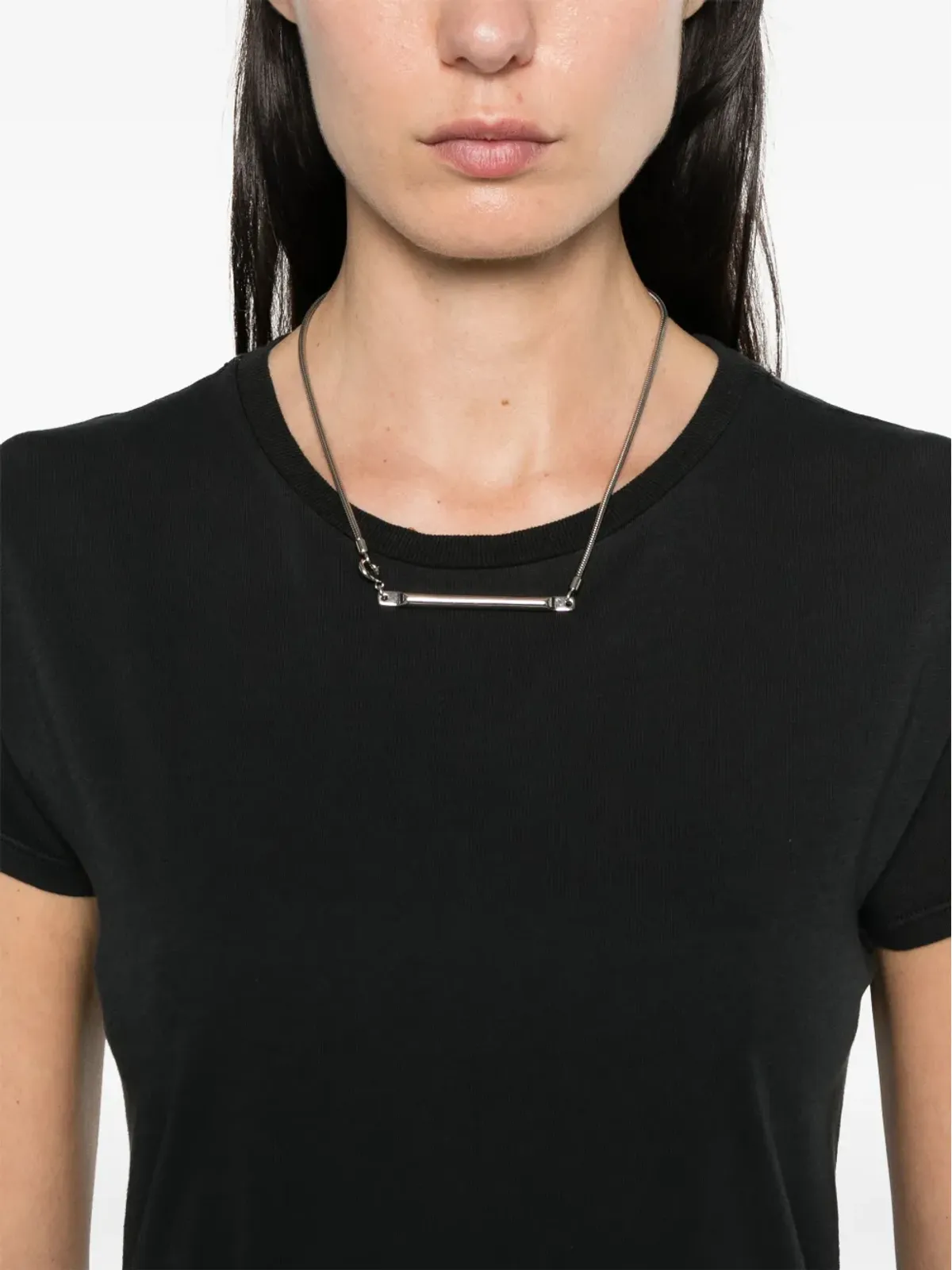 The Row Tori cotton T-shirt - Black - 画像5