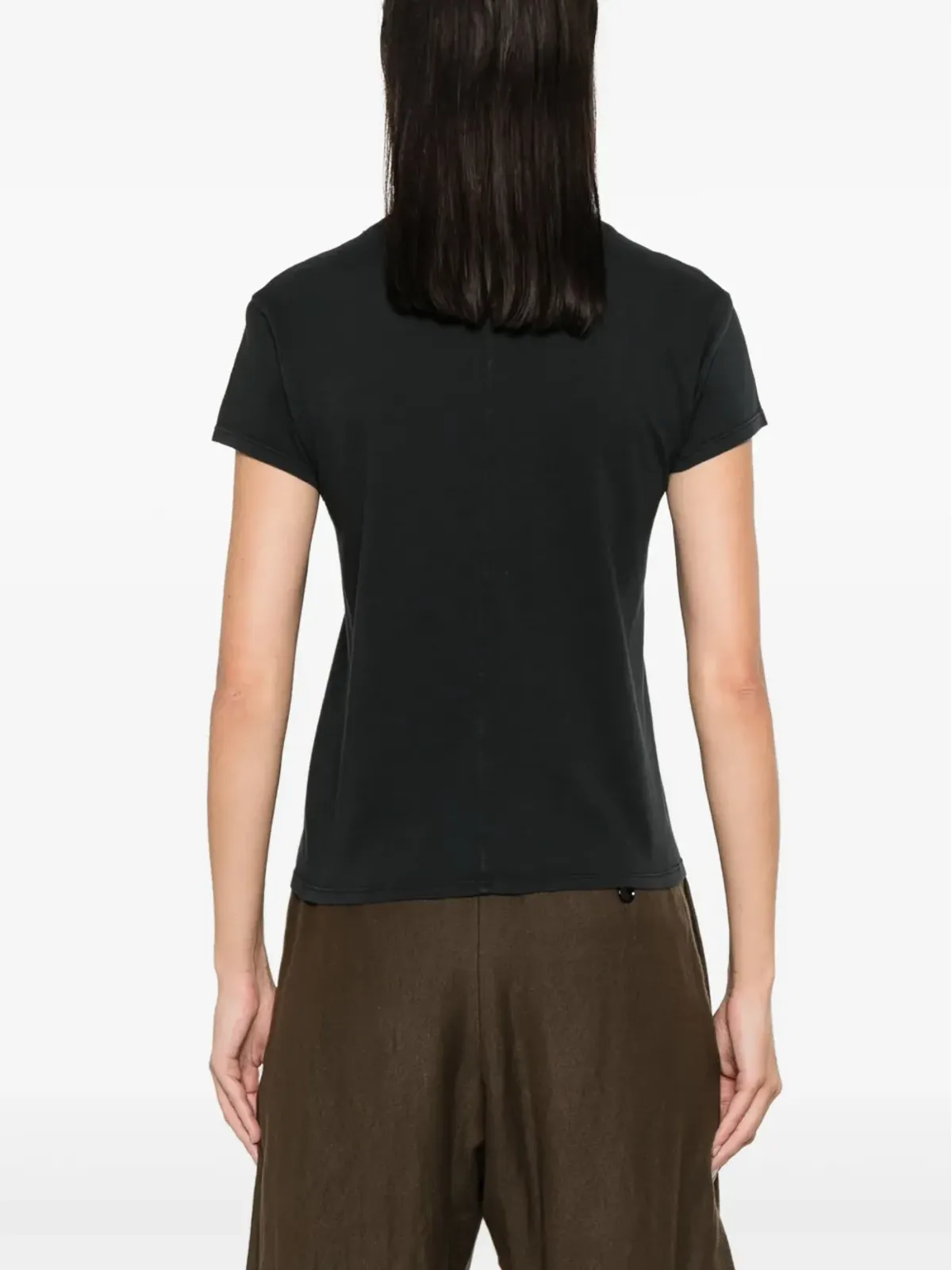 The Row Tori cotton T-shirt - Black - 画像4