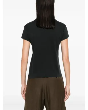 The Row Tori cotton T-shirt - Black - サムネイル4