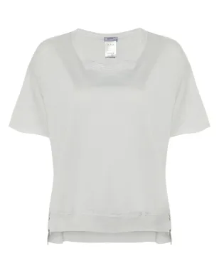 Kristensen Du Nord コットンジャージー Tシャツ - グレー - サムネイル1
