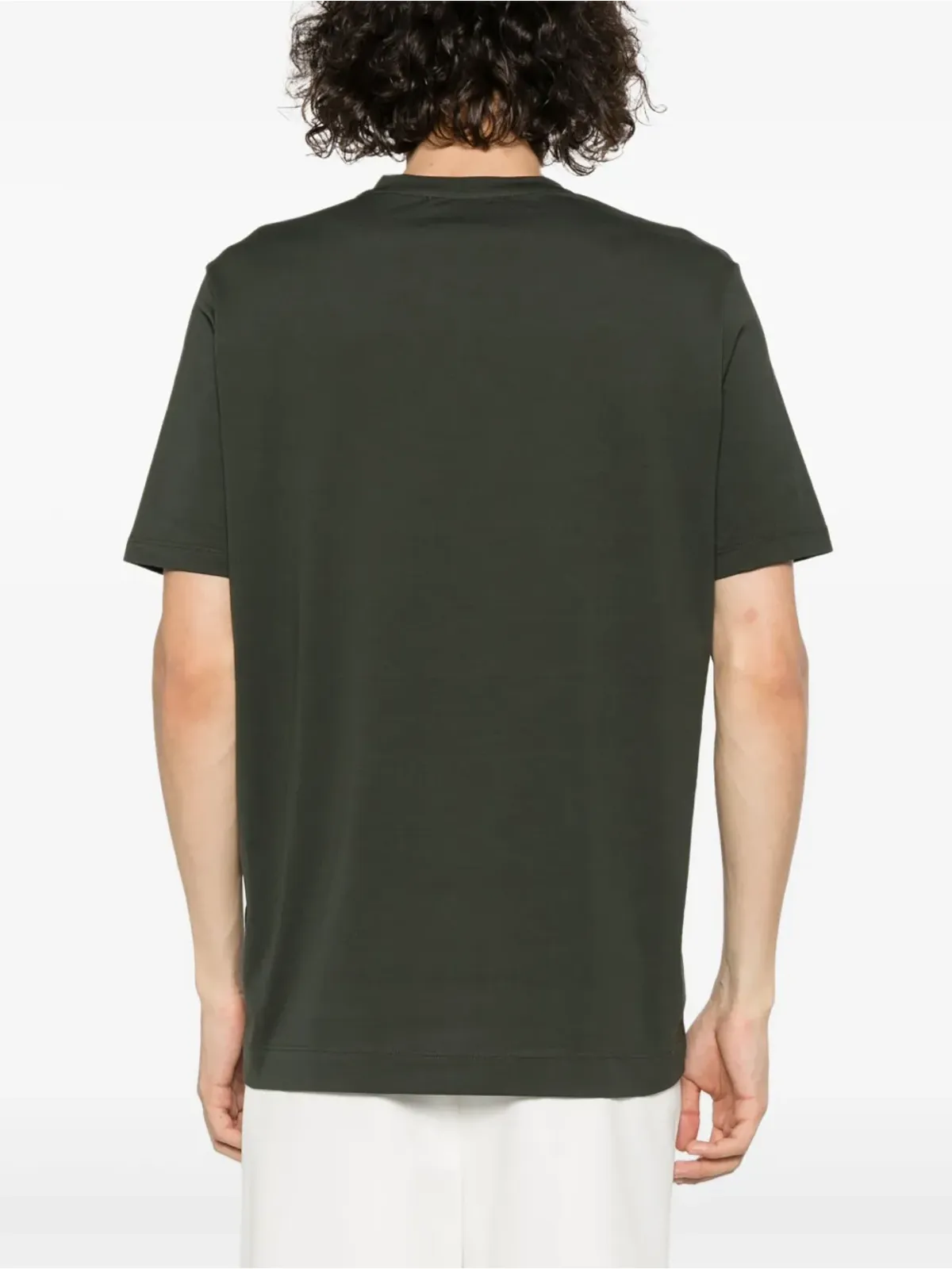 Cruciani クルーネック ジャージー Tシャツ - 画像4