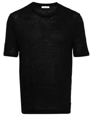 Cruciani クルーネックリネンTシャツ - サムネイル1