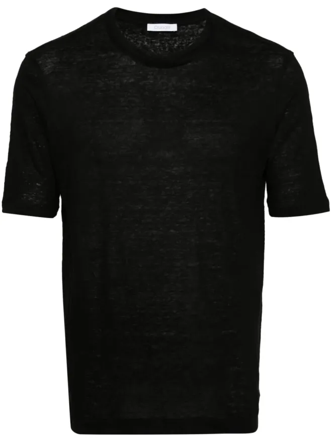Cruciani Cruciani クルーネックリネンTシャツの商品画像